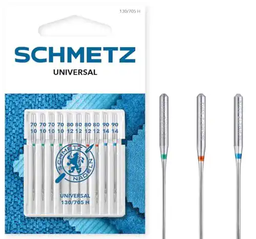 Schmetz-Nadeln SCHMETZ Nähmaschinennadeln: 10 Universal