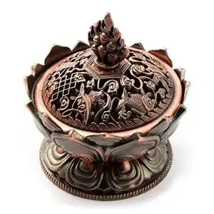 Räucherschale Ganzoo Räucher-Schale mit Deckel