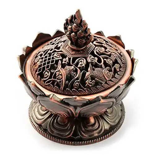 Räucherschale Ganzoo Räucher-Schale mit Deckel
