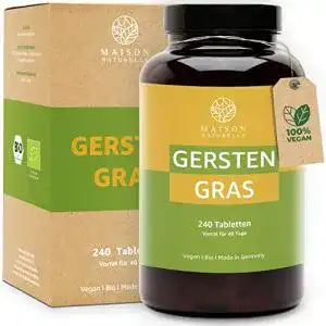 Gerstengras Maison Naturelle ® Bio Tabletten (240 Stück)