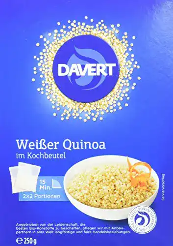 Quinoa Davert Inka- im Kochbeutel, (3 x 250 g) – Bio