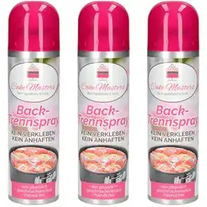 Backtrennspray Cake Masters Trennspray, 3 x 200ml