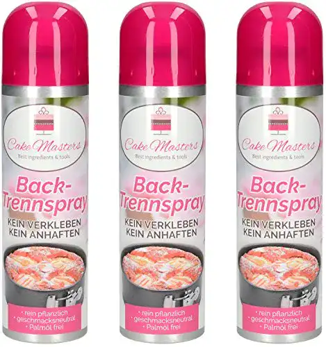 Backtrennspray Cake Masters Trennspray, 3 x 200ml