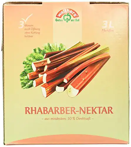 Rhabarbersaft Walther’s Walthers Rhabarber-Nektar, 3 l Saftbox