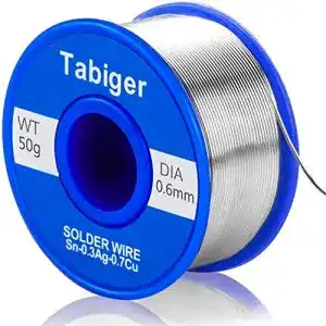 Lötzinn TABIGER Lötdraht, 0,6 mm bleifreier Lötdraht, 50 g