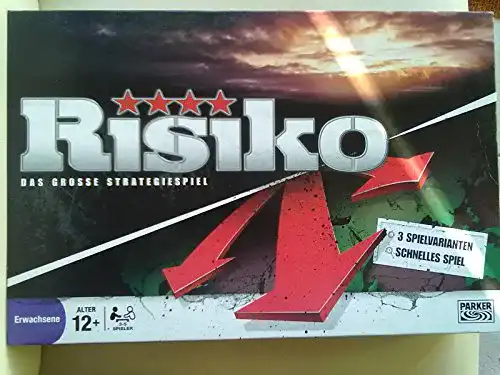 Risiko-Spiel Hasbro – Parker 45086100 – Risiko Deluxe