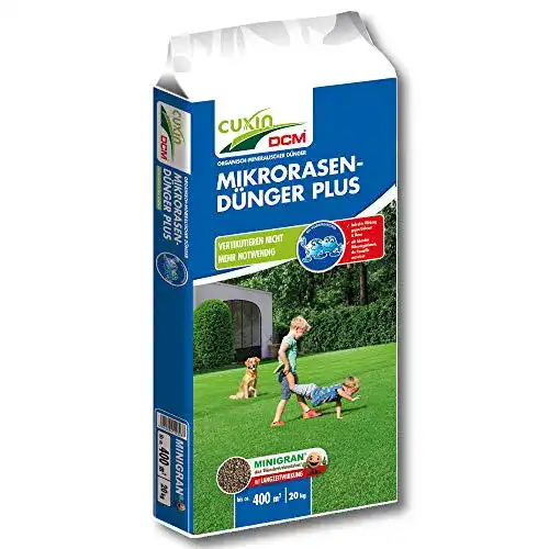 Cuxin-Rasendünger Cuxin DCM Mikro-Rasendünger Plus, 20 kg