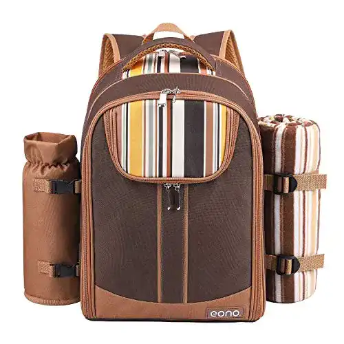 Picknick-Rucksack (2 Personen) Eono by Amazon – 4 Personen
