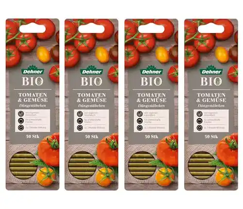 Tomatendünger Dehner Bio Düngestäbchen für Tomaten, 4 x 30 St