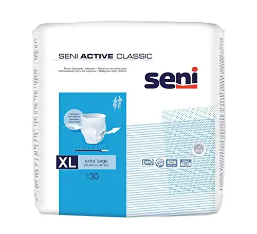 Windeln für Erwachsene Seni Active Classic Extra Large, 2×30 Stk.
