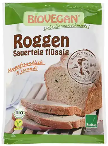 Die beste Sauerteig Bio Vegan Natur (Roggen) flüssig Bio Backzutat, 10x 2026 Test Bestseller Sauerteig Bio Vegan Natur (Roggen) flüssig Bio Backzutat, 10x