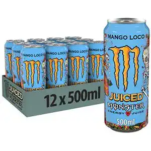 Monster-Energy-Drink Monster Energy Mango Loco, 12×500 ml