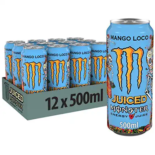 Monster-Energy-Drink Monster Energy Mango Loco, 12×500 ml