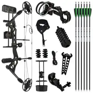 Compoundbogen MILAEM Bogenschießen Set Jagdbogen 30-70lbs