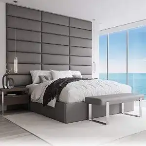 Bett-Kopfteil VANT Gepolsterte Kopfteile Accent Wall Panels, 4er