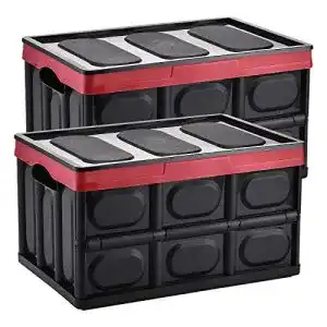 Klappbox Yorbay 2 Stück Profi Transportbox 42×28,5×24 cm