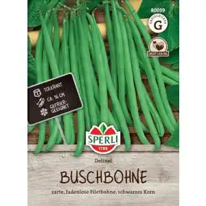 Buschbohnen-Samen Sperli 80039 Buschbohnen Samen Delinel