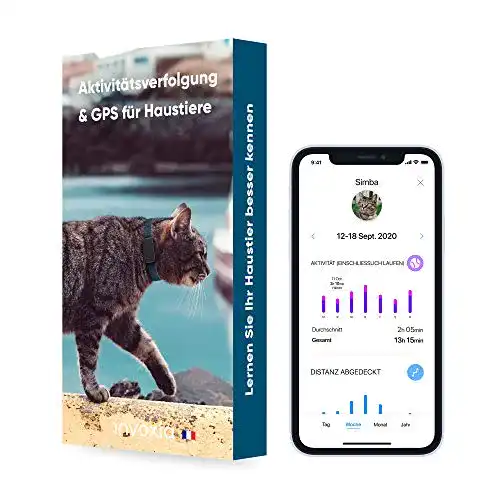 Die beste GPS für Katzen Invoxia Pet Tracker - GPS-Tracker, leicht und klein 2026 Test Bestseller GPS für Katzen Invoxia Pet Tracker – GPS-Tracker, leicht und klein