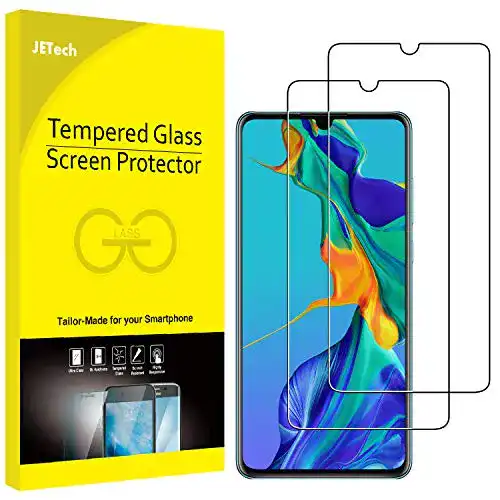 Huawei-P30-Panzerglas JETech Panzerglas, 2 Stück