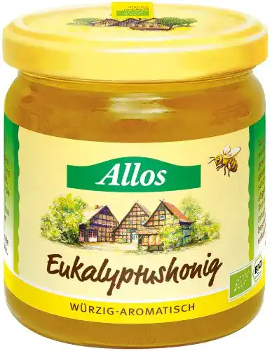 Allos-Honig Allos Eukalyptus-Honig, 2 x 500 g