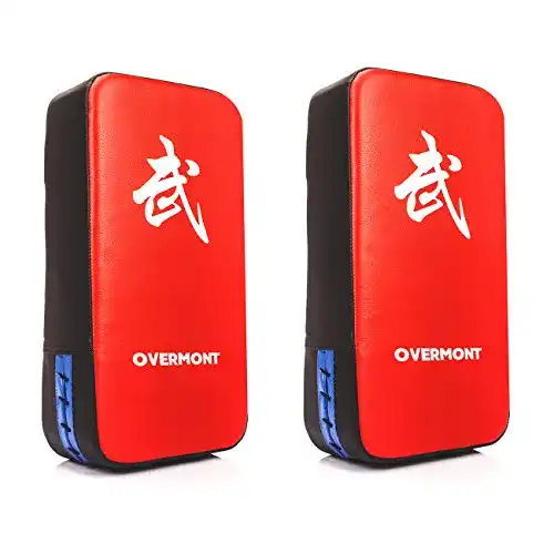 Schlagpolster OVERMONT 2X PU Leder Schlagkissen Kickschild