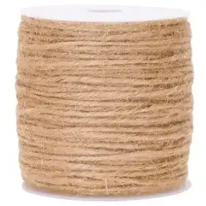 Juteschnur G2PLUS 100M Garten Kordel Jute-Schnur Bastelschnur