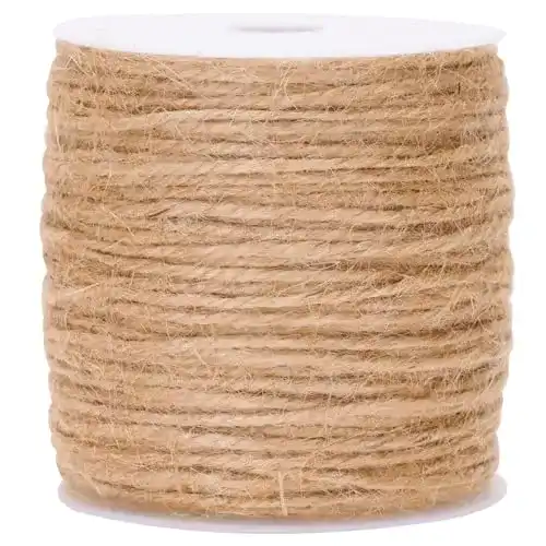 Juteschnur G2PLUS 100M Garten Kordel Jute-Schnur Bastelschnur