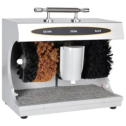 Schuhputzmaschine vidaXL Schuhputzautomat Polierer