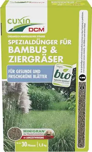 Bambusdünger Cuxin Spezialdünger für Bambus u. Ziergras, 1,5 kg