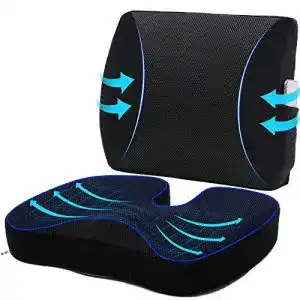 Orthopädisches Sitzkissen Niceeday Memory Foam Autositzkissen