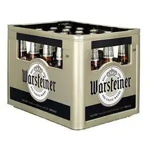 Bier WARSTEINER PREMIUM PILSENER Pils MEHRWEG, (20 x 0.5 l)
