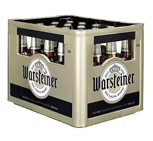 Bier WARSTEINER PREMIUM PILSENER Pils MEHRWEG, (20 x 0.5 l)