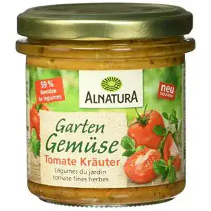 Bio-Brotaufstrich Alnatura Bio Aufstrich Gartengemüse 6 x 135 g