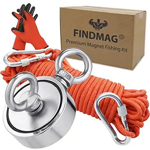 Magnetangel FINDMAG Super Stark Angelmagnet, 453 kg Zugkraft