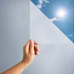 Einbruchschutzfolie MARAPON ® Statische Fensterfolie Blickdicht