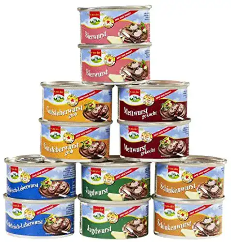 Notration Eifeler Fleisch und Wurstwaren 12 Dosen a 125g