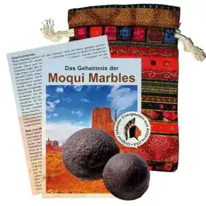 Moqui-Marbles Generisch Moqui Marbles Paar 2-2,5cm Steine