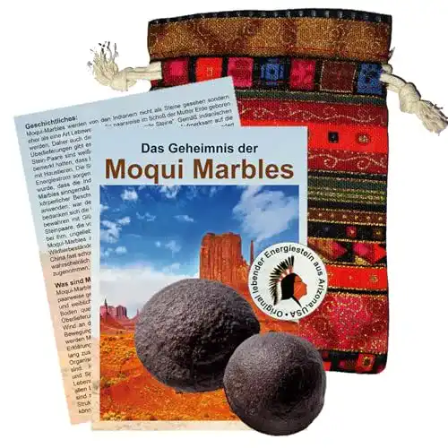 Moqui-Marbles Generisch Moqui Marbles Paar 2-2,5cm Steine