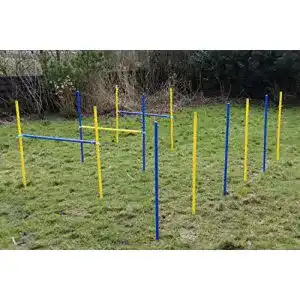 Slalomstange Wuzzmann Trading AGILITY-ÜBUNGS-HÜRDEN/SLALOM-STANGEN-SET
