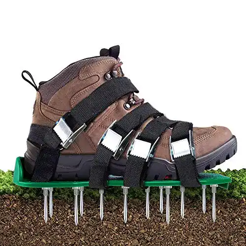 Rasenlüfter-Schuhe Aunus Rasenbelüfter Rasenlüfter Vertikutierer