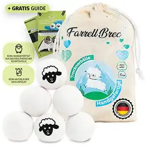 Trocknerbälle Farrell Brec [6 XXL] extra langlebig