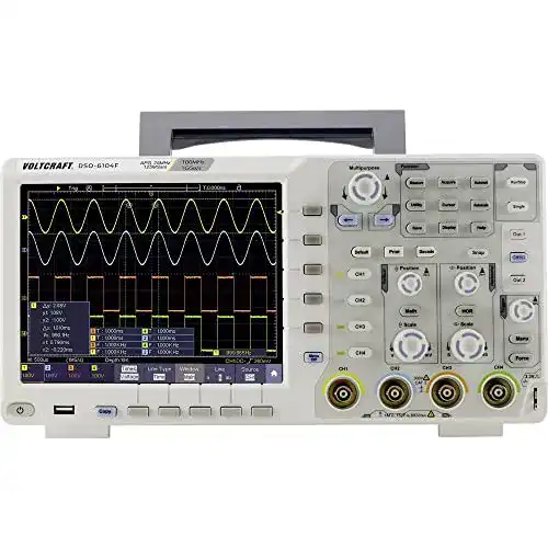Voltcraft-Oszilloskop VOLTCRAFT DSO-6104F Digital-Oszilloskop