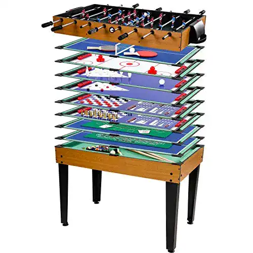 Billardtisch Maxstore Multigame Spieletisch Mega 15 in 1