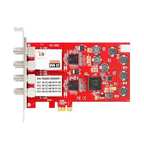TV-Karte Unbekannt TBS 6908 Professional DVB-S2 Quad Tuner