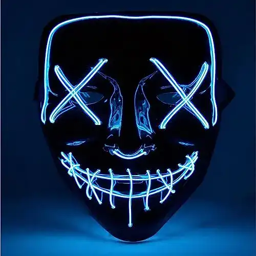 Die beste The-Purge-Maske TK Gruppe Timo Klingler LED Grusel Maske 2026 Test Bestseller The-Purge-Maske TK Gruppe Timo Klingler LED Grusel Maske