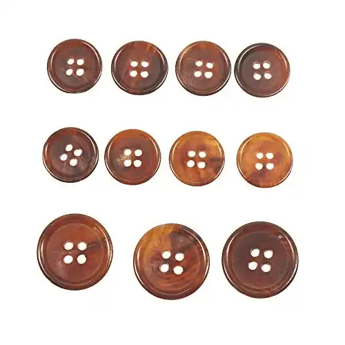 Die beste Hornknopf ByaHoGa 11 Stück Knöpfe ECHT Horn 20mm 15mm 2026 Test Bestseller Hornknopf ByaHoGa 11 Stück Knöpfe ECHT Horn 20mm 15mm
