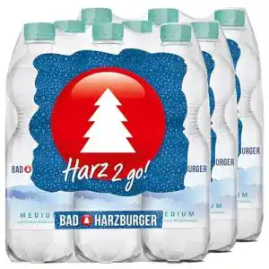 Mineralwasser (medium) Bad Harzburger Medium Mineralwasser