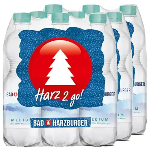 Mineralwasser (medium) Bad Harzburger Medium Mineralwasser