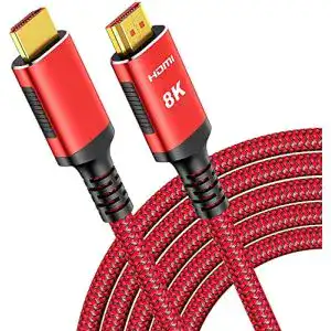 HDMI-2.1-Kabel SNOWKIDS 10Meter Lange HDMI Kabel 8K
