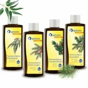 Saunaaufguss spitzner Freier Atem: Eukalyptus, Fichtennadel